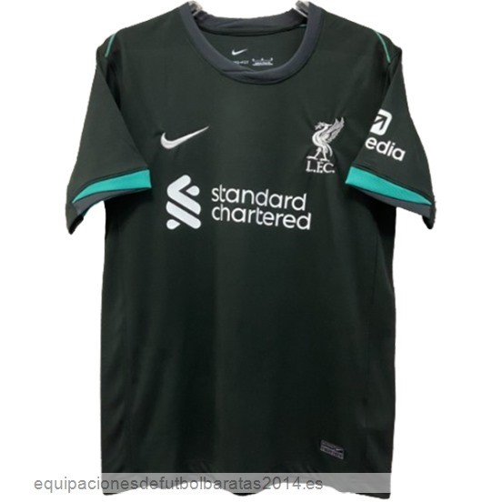 Nuevo Tailandia 2ª Camiseta Liverpool 24/25 Negro Baratas